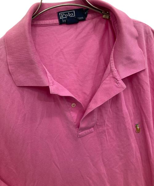 POLO RALPH LAUREN（ポロ・ラルフローレン）POLO RALPH LAUREN (ポロ・ラルフローレン) ポロシャツ ピンク サイズ:SIZE XLの古着・服飾アイテム
