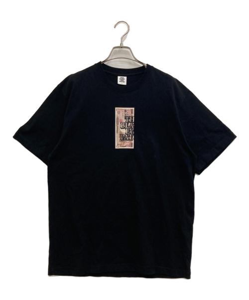 THE BLACK EYE PATCH（ブラックアイパッチ）THE BLACK EYE PATCH (ブラックアイパッチ) プリントTシャツ ブラック サイズ:Ｌの古着・服飾アイテム
