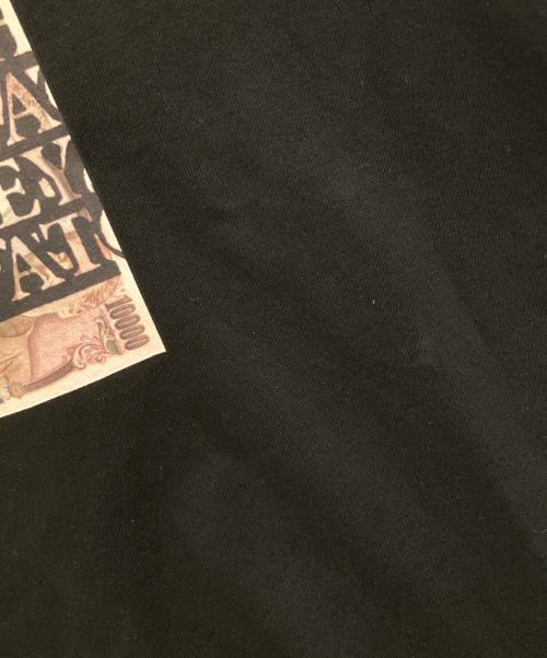 THE BLACK EYE PATCH（ブラックアイパッチ）THE BLACK EYE PATCH (ブラックアイパッチ) プリントTシャツ ブラック サイズ:Ｌの古着・服飾アイテム