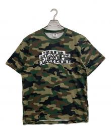THE BLACK EYE PATCH（ブラックアイパッチ）の古着「カモフラ柄Tシャツ」｜カーキ