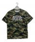 THE BLACK EYE PATCH（ブラックアイパッチ）の古着「カモフラ柄Tシャツ」｜カーキ