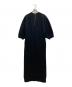Adam et Rope (アダム エ ロペ) ハーフスリーブドロストワンピース ブラック サイズ:F：7000円