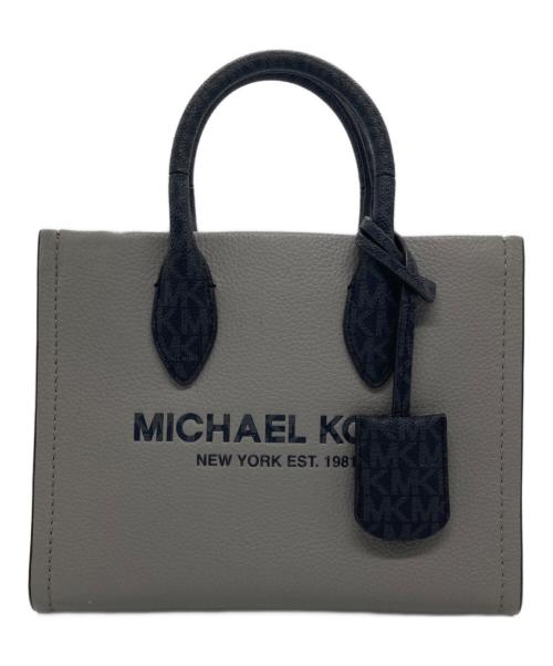 MICHAEL KORS（マイケルコース）MICHAEL KORS (マイケルコース) 2WAYショルダーバッグ グレーの古着・服飾アイテム