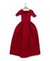 CFCL (シーエフシーエル) POTTERY HS OFF SHOULDER SHORT SLEEVE DRESS レッド サイズ:3：22000円