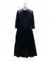 BORDERS AT BALCONY (ボーダーズアットバルコニー) DRAPED MAXI DRESS ネイビー サイズ:36：14000円