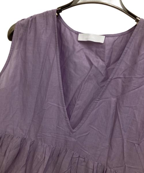 merlette（マーレット）Merlette (マーレット) ノースリーブワンピース パープル サイズ:-の古着・服飾アイテム