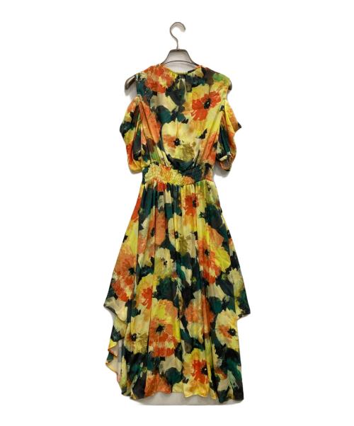 CORCOVADO（コルコバード）CORCOVADO (コルコバード) 花柄ワンピース イエロー サイズ:36の古着・服飾アイテム