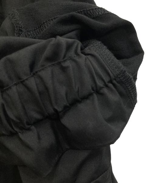 sacai（サカイ）sacai (サカイ) 異素材ドッキング ポケットカットソー ブラック サイズ:-の古着・服飾アイテム