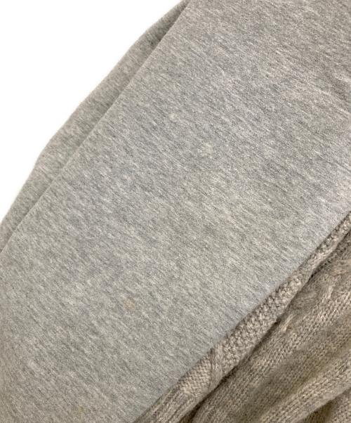sacai（サカイ）sacai (サカイ) NIKE (ナイキ) SPLITCABLE TECH FLEECE SWEATSHIRT グレー サイズ:Sの古着・服飾アイテム