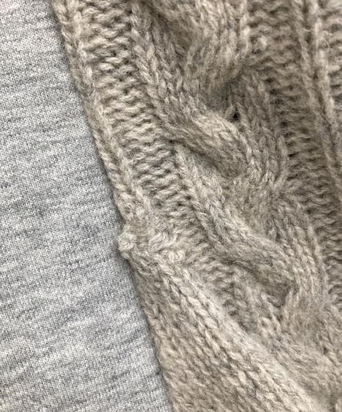 sacai（サカイ）sacai (サカイ) NIKE (ナイキ) SPLITCABLE TECH FLEECE SWEATSHIRT グレー サイズ:Sの古着・服飾アイテム
