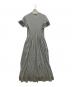 BORDERS AT BALCONY (ボーダーズアットバルコニー) RUFFLED MAXI DRESS グレー サイズ:36：9000円