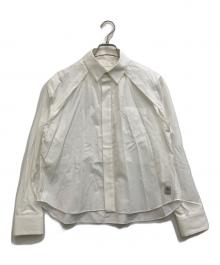 sacai（サカイ）の古着「Thomas Mason Cotton Poplin Shirt」｜ホワイト