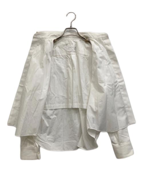 sacai（サカイ）sacai (サカイ) Thomas Mason Cotton Poplin Shirt ホワイト サイズ:1の古着・服飾アイテム
