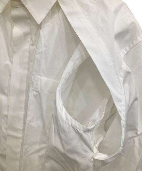 sacai（サカイ）sacai (サカイ) Thomas Mason Cotton Poplin Shirt ホワイト サイズ:1の古着・服飾アイテム