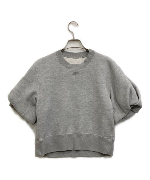 sacai（サカイ）sacai (サカイ) 24SS Sponge Sweat Pullover グレー サイズ:1の古着・服飾アイテム