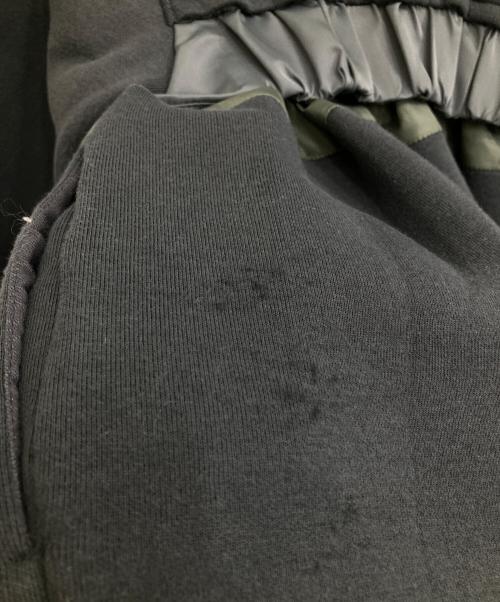 sacai（サカイ）sacai (サカイ) Sweat Zip Up Blouson グレー サイズ:1の古着・服飾アイテム