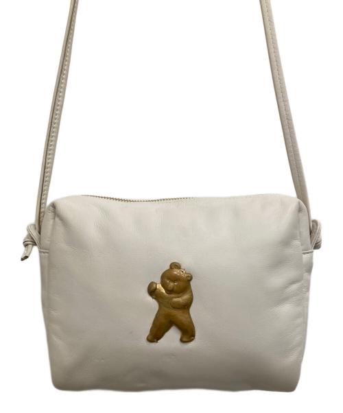 BROOKLYNCHARM（ブルックリンチャーム）BROOKLYNCHARM (ブルックリンチャーム) EAR (イア) ショルダーバッグ ホワイトの古着・服飾アイテム