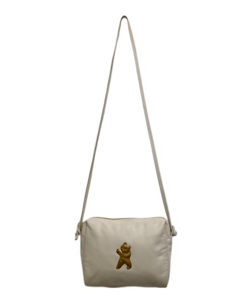 BROOKLYNCHARM（ブルックリンチャーム）BROOKLYNCHARM (ブルックリンチャーム) EAR (イア) ショルダーバッグ ホワイトの古着・服飾アイテム