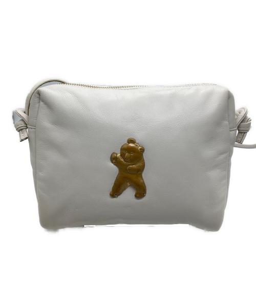 BROOKLYNCHARM（ブルックリンチャーム）BROOKLYNCHARM (ブルックリンチャーム) EAR (イア) ショルダーバッグ ホワイトの古着・服飾アイテム