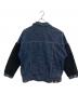 FILA (フィラ) ボア切替デニムジャケット インディゴ サイズ:Ｓ：4000円
