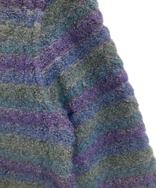 missoni（ミッソーニ）missoni (ミッソーニ) フード付きボアコート ネイビー サイズ:44の古着・服飾アイテム