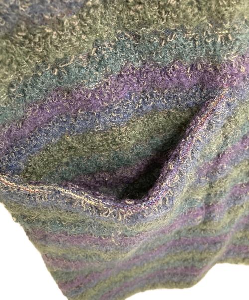 missoni（ミッソーニ）missoni (ミッソーニ) フード付きボアコート ネイビー サイズ:44の古着・服飾アイテム