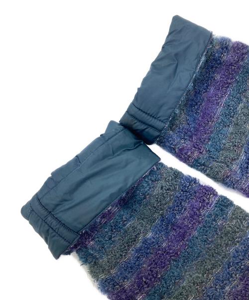 missoni（ミッソーニ）missoni (ミッソーニ) フード付きボアコート ネイビー サイズ:44の古着・服飾アイテム