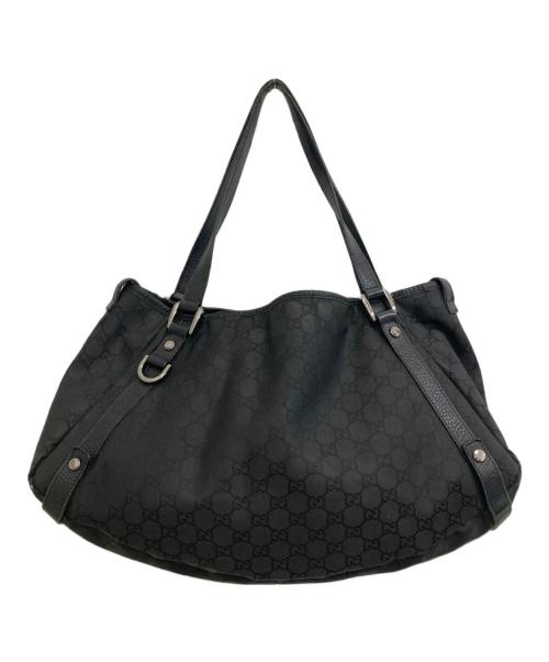 GUCCI（グッチ）GUCCI (グッチ) Abbeyトートバッグ ブラックの古着・服飾アイテム