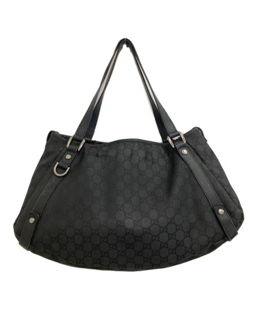 GUCCI（グッチ）GUCCI (グッチ) Abbeyトートバッグ ブラックの古着・服飾アイテム