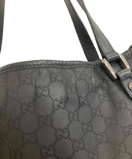 GUCCI（グッチ）GUCCI (グッチ) Abbeyトートバッグ ブラックの古着・服飾アイテム