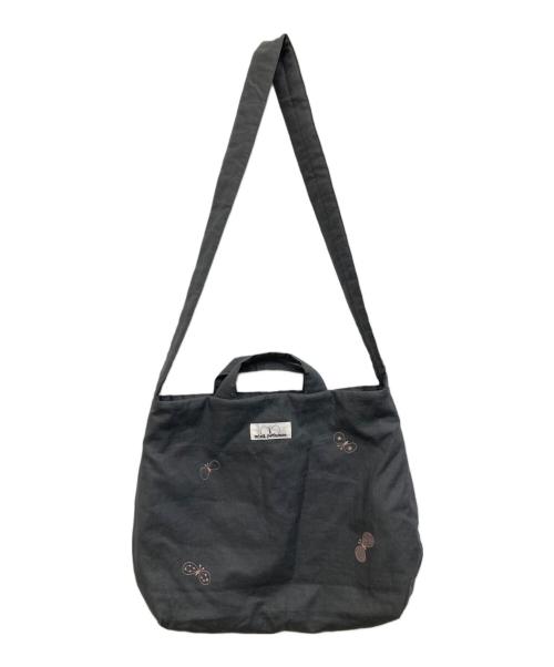 mina perhonen（ミナ ペルホネン）mina perhonen (ミナ ペルホネン) kaari bag グレーの古着・服飾アイテム