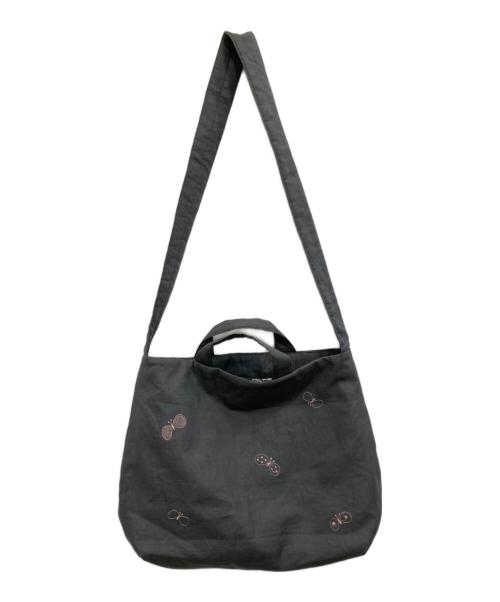 mina perhonen（ミナ ペルホネン）mina perhonen (ミナ ペルホネン) kaari bag グレーの古着・服飾アイテム
