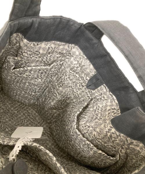 mina perhonen（ミナ ペルホネン）mina perhonen (ミナ ペルホネン) kaari bag グレーの古着・服飾アイテム