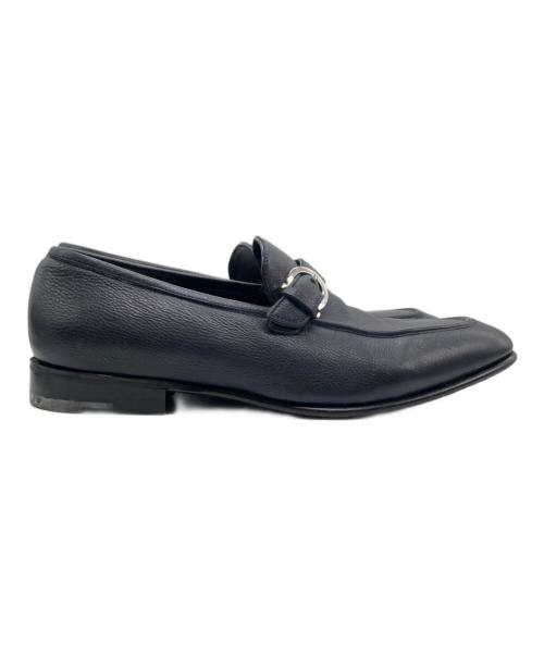 Salvatore Ferragamo（サルヴァトーレ フェラガモ）Salvatore Ferragamo (サルヴァトーレ フェラガモ) ドレスシューズ ブラック サイズ:SIZE 7 1/2の古着・服飾アイテム