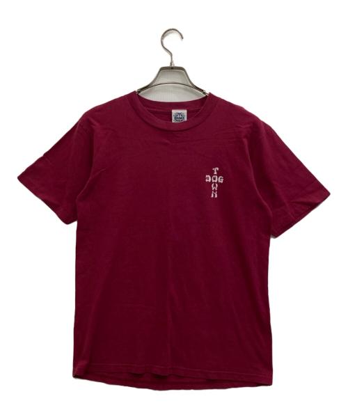 DOG TOWN（ドッグ タウン）DOG TOWN (ドッグ タウン) ヴィンテージTシャツ レッド サイズ:Mの古着・服飾アイテム
