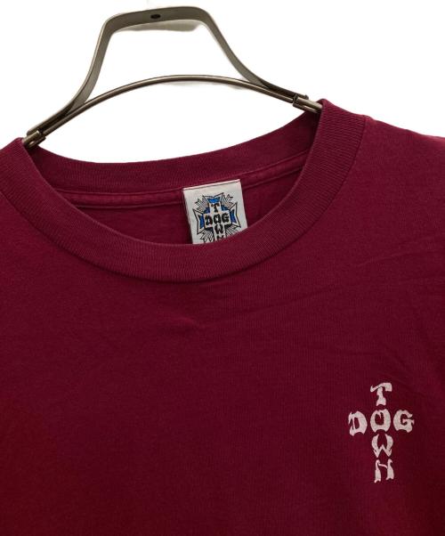DOG TOWN（ドッグ タウン）DOG TOWN (ドッグ タウン) ヴィンテージTシャツ レッド サイズ:Mの古着・服飾アイテム