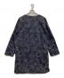 Marble SUD (マーブルシュッド) 刺繍ノーカラーコート ネイビー サイズ:-：8000円