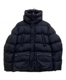 HERNO（ヘルノ）の古着「ナイロンダウンフーディージャケット」｜ネイビー