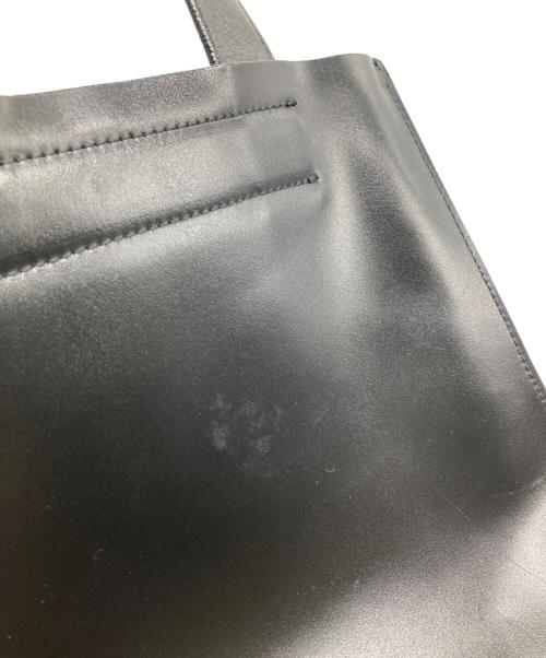 FURLA（フルラ）FURLA (フルラ) レザーハンドバッグ ブラックの古着・服飾アイテム