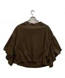 COGTHEBIGSMOKE（コグザビッグスモーク）の古着「LAURA GATHERED SLV TOP」｜ブラウン