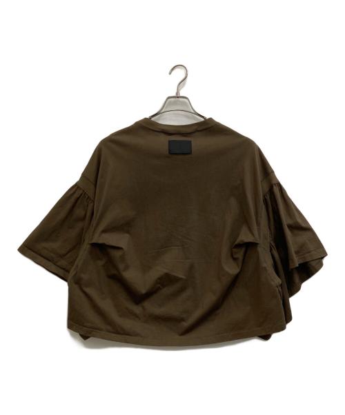 COGTHEBIGSMOKE（コグザビッグスモーク）COGTHEBIGSMOKE (コグザビッグスモーク) LAURA GATHERED SLV TOP ブラウン サイズ:-の古着・服飾アイテム