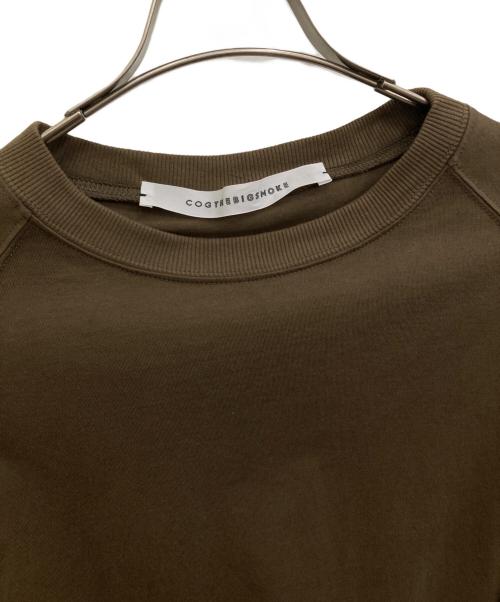 COGTHEBIGSMOKE（コグザビッグスモーク）COGTHEBIGSMOKE (コグザビッグスモーク) LAURA GATHERED SLV TOP ブラウン サイズ:-の古着・服飾アイテム