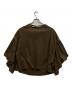 COGTHEBIGSMOKE（コグザビッグスモーク）の古着「LAURA GATHERED SLV TOP」｜ブラウン