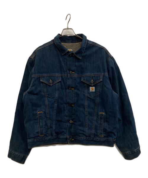 CarHartt（カーハート）CarHartt (カーハート) 裏ボアデニムジャケット インディゴ サイズ:２XLの古着・服飾アイテム