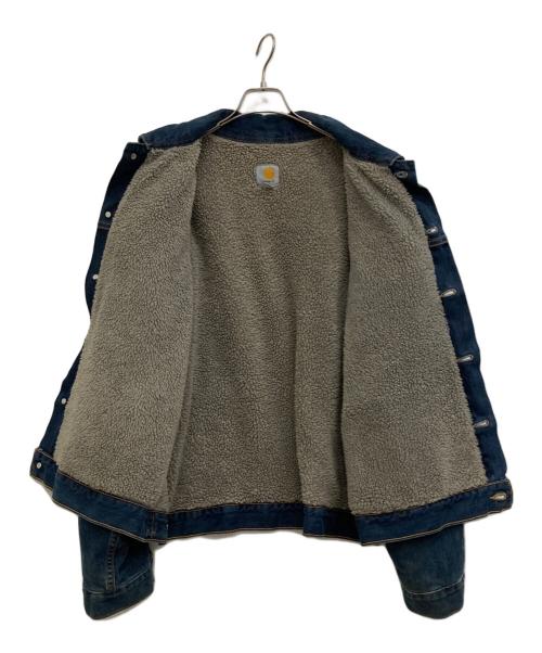 CarHartt（カーハート）CarHartt (カーハート) 裏ボアデニムジャケット インディゴ サイズ:２XLの古着・服飾アイテム