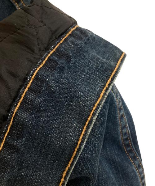 CarHartt（カーハート）CarHartt (カーハート) 裏ボアデニムジャケット インディゴ サイズ:２XLの古着・服飾アイテム