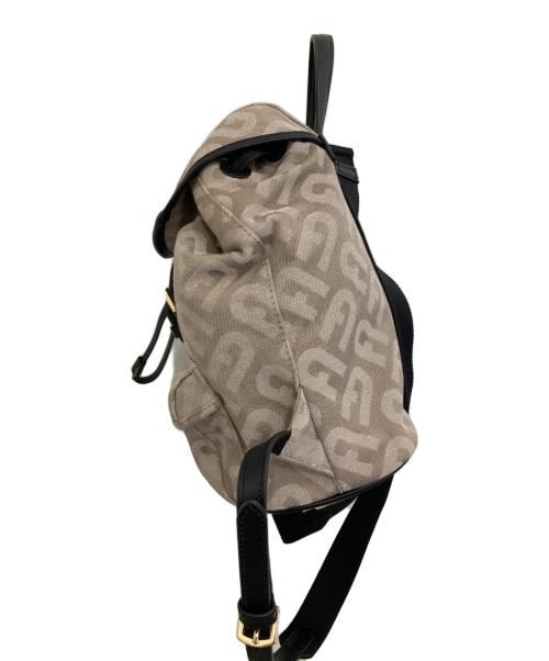 FURLA（フルラ）FURLA (フルラ) キャンバスリュック ベージュの古着・服飾アイテム