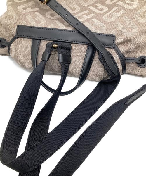 FURLA（フルラ）FURLA (フルラ) キャンバスリュック ベージュの古着・服飾アイテム