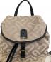 FURLA (フルラ) キャンバスリュック ベージュ：6000円