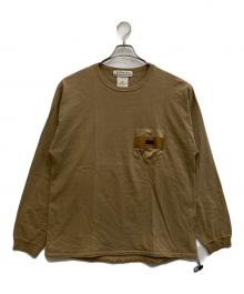 REMI RELIEF×BRIEFING（レミレリーフ×ブリーフィング）の古着「長袖カットソー」｜ブラウン